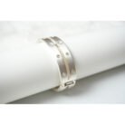 Silver Screw motif Cuff Bracelet