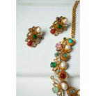 Multi-Stone Heritage Choker Necklace Set