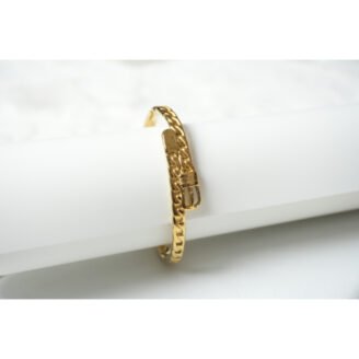 Gold Chain Link Bracelet
