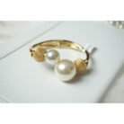 Gold Pearl Curtain Tieback Bracelet