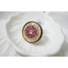 Pink & Green Kundan Ring
