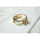Gold Knot Cuff Bracelet
