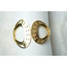 Gold Abstract Triangle Cuff Bracelet