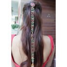 Polki Braid Chain Hair Ornament
