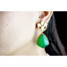 Emerald Kundan Choker Necklace Set