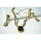 Kundan Polki Jadau Necklace Set