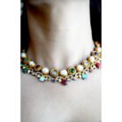 Multi-Stone Heritage Choker Necklace Set