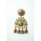 Multi Color Meenakari Kundan Earrings