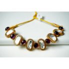 Purple Diamond and Sapphire Necklace Set