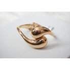 Gold Teardrop Cuff Bracelet