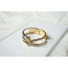 Gold Knot Cuff Bracelet