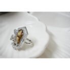Smoky Quartz Diamond Cocktail Ring