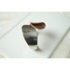 Two Toned Wide Cuff Bracelet