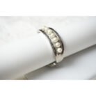 Silver Freshwater Pearl Cuff Bracelet