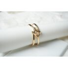 Gold Knot Cuff Bracelet
