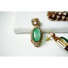 Emerald Traditional Kundan Choker Necklace Set