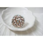 Beaded Kundan Polki Ring