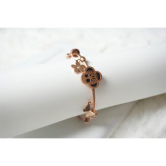 Rose Gold Tree of Life Charm Bracelet