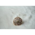 Cubic Zirconia & Pearl Beaded Polki Earrings