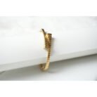 Gold Starlight Cuff Bracelet