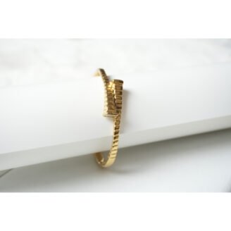 Gold Starlight Cuff Bracelet