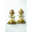 Sabyasachi Gold Plated Jhumka Earrings
