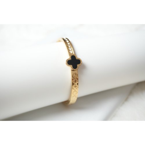 1nbtE8KGj71etBzNm8w2N1sCjNhxQHysi.jpg Gold Black Clover Bangle Bracelet