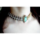 Emerald Traditional Kundan Choker Necklace Set