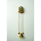 Green Stone Kashmiri Dejhoor Earrings