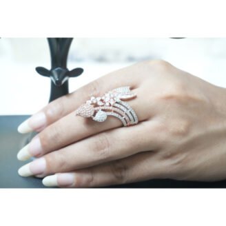 Two Toned Multi-layer Ring