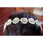 Floral Pearl Kundan Sheeshpatti