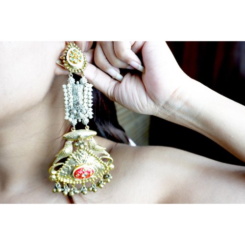 1r6X4reThuTbHW89OdgeG4OPvHUwQShej.jpg Birds & Pearls Ghungroo Earrings
