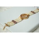 Leaf Gold Circular Bracelet