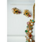 Multi-Stone Heritage Choker Necklace Set