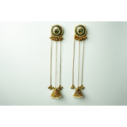 1uH81Gj_b7d7WOOxNxGC3aEj66Ae9LNyt.jpg Green Stone Kashmiri Dejhoor Earrings