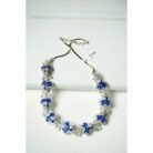 Blue Floral AD Necklace Set