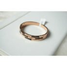 Rose Gold Black Stoned Bracelet
