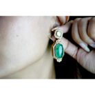 Emerald Traditional Kundan Choker Necklace Set