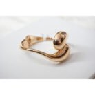 Gold Teardrop Cuff Bracelet