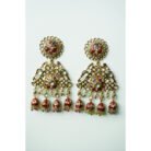 Multi Color Meenakari Kundan Earrings