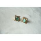 Sea Green Stud Earrings