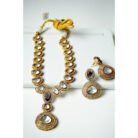 Classic Uncut Kundan Polki Necklace Set
