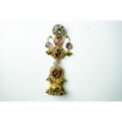 Bell Shaped Kundan Jhumka Earrings