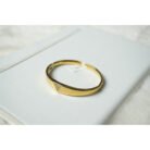 Gold AD Bangle Bracelet