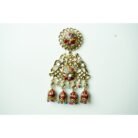 Multi Color Meenakari Kundan Earrings