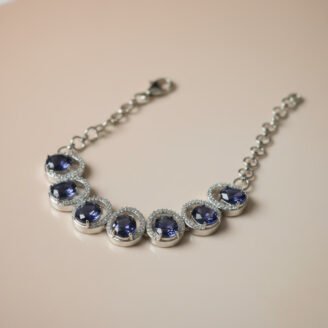 Blue Sapphire AD Bracelet