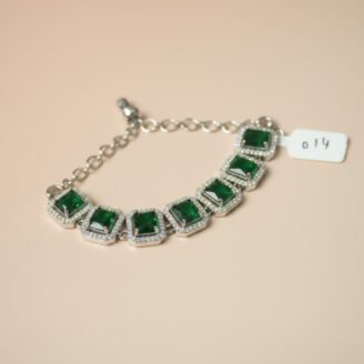 Green Emerald AD Bracelet