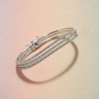 Multi-row Tennis Bracelet