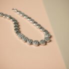 Silver Sapphire Heart Bracelet