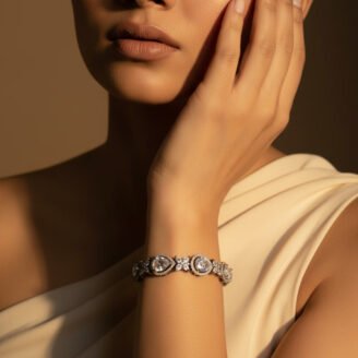 Silver Tennis Bracelet